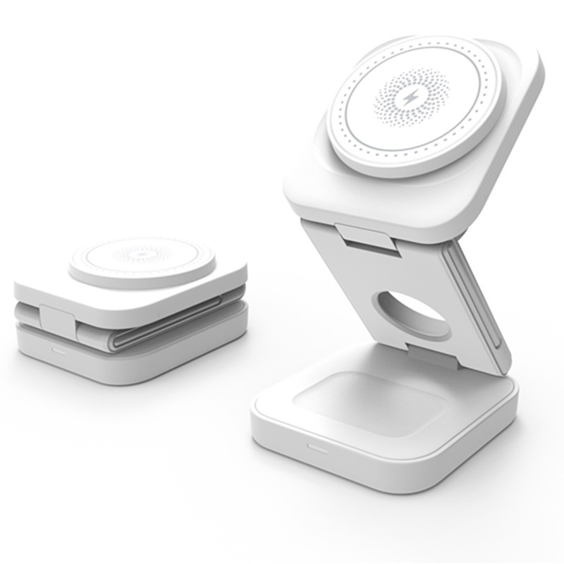 3 IN 1 FOLDABLE WIRELESS CHARGER - Charge All Devices